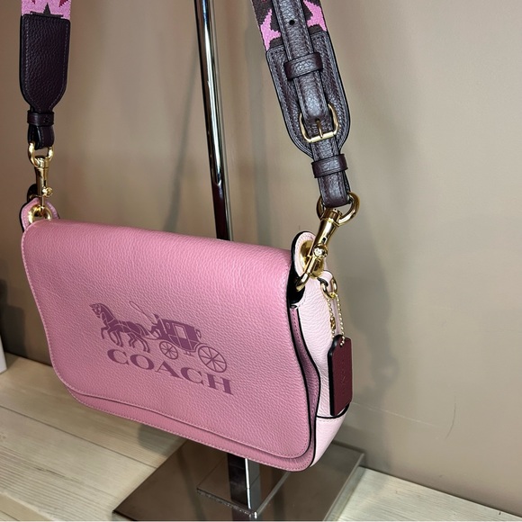 COACH signature Jes Messenger Bag Rose Pink One size EUC - Picture 6 of 14